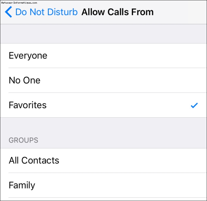 Comment bloquer tous les appels sur votre iPhone, sauf ceux de vos contacts